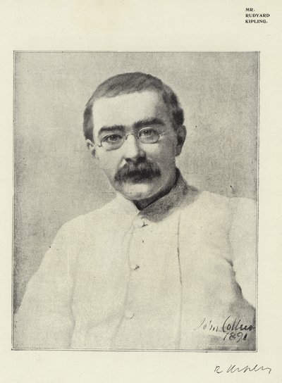 Pan Rudyard Kipling od English Photographer