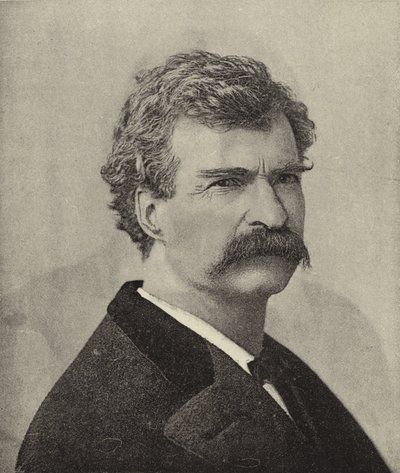 Pan Samuel Clemens (Mark Twain) od English Photographer
