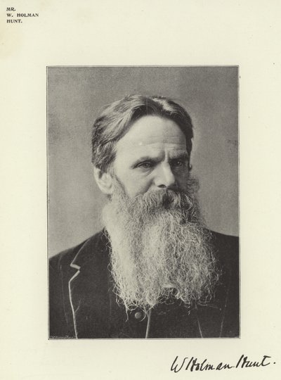 Pan W Holman Hunt od English Photographer