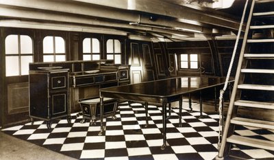 Nelsonova jídelna na palubě HMS Victory od English Photographer