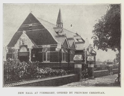 Nová hala v Pirbright, kterou otevřela princezna Christian od English Photographer