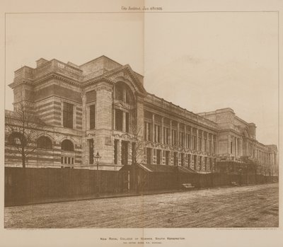 New Royal College of Science, South Kensington od English Photographer