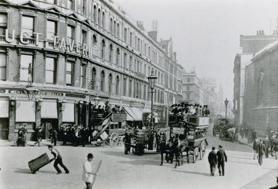 Newgate Street, Londýn od English Photographer
