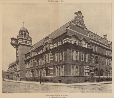 Northampton Institute, Clerkenwell, Londýn od English Photographer