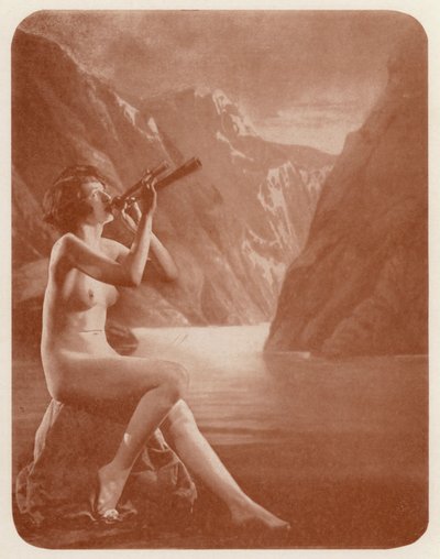 Nudistické umění: (čb fotografie) od English Photographer