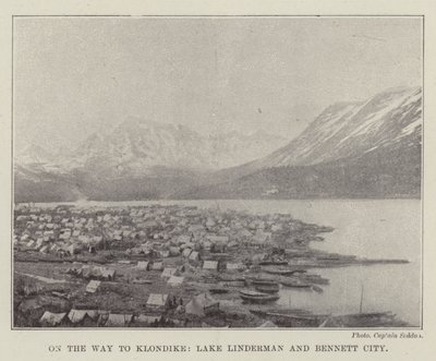 Na cestě na Klondike, jezero Linderman a Bennett City od English Photographer