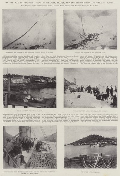 Na cestě na Klondike, výhledy na Wrangell, Aljašku a stezky Stikine-Teslin a Chilkoot od English Photographer