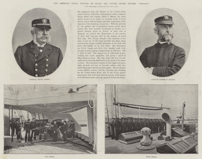 Naši návštěvníci amerického námořnictva na palubě křižníku Spojených států Chicago od English Photographer