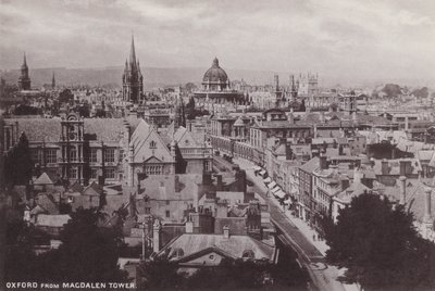 Oxford z Magdalen Tower od English Photographer