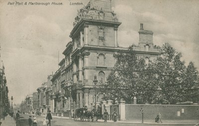 Pall Mall a Marlborough House od English Photographer