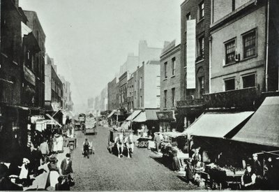 Pitfield Street: při pohledu na sever, 1895 od English Photographer