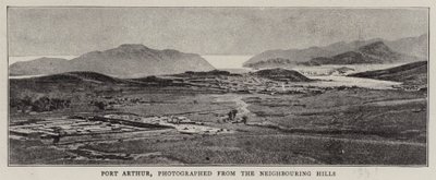 Port Arthur, vyfotografován z Neighboring Hills od English Photographer