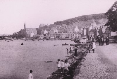 Port Bannatyne (černobílá fotografie) od English Photographer