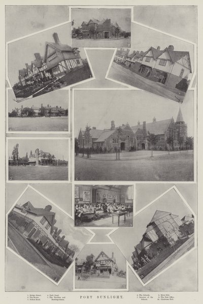 Port Sunlight od English Photographer