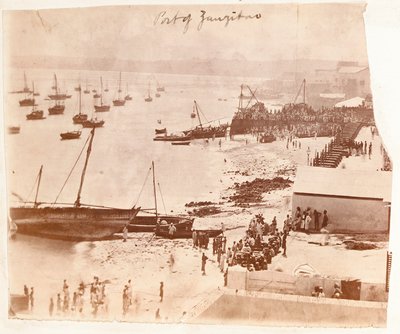 Port of Zanzibar, z alba patřícího Henrymu Mortonovi Stanleymu od English Photographer