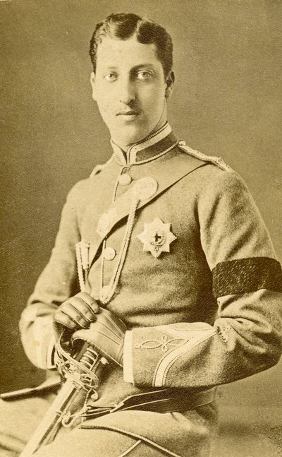 Portrét prince Alberta Victora z Walesu. (fotografie) od English Photographer