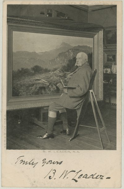 Portrét vůdce Benjamina Williamse od English Photographer