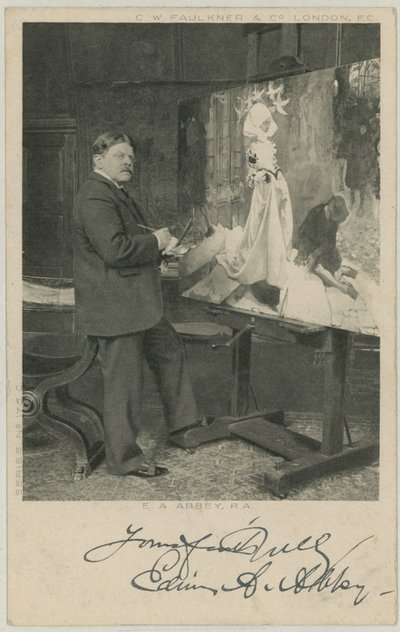 Portrét Edwina Austina Abbeye od English Photographer
