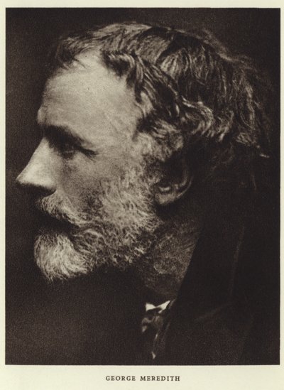 Portrét George Mereditha od English Photographer
