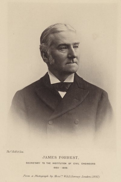 Portrét Jamese Forresta od English Photographer