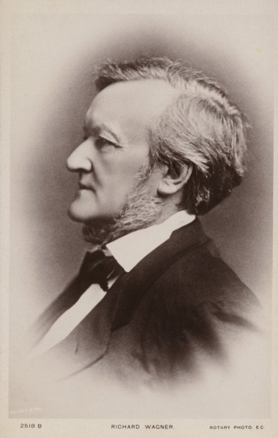 Portrét Richarda Wagnera od English Photographer