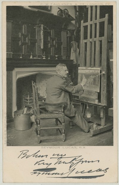 Portrét Seymoura Lucase od English Photographer