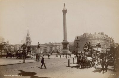 Pohlednice s obrázkem Trafalgarského náměstí od English Photographer