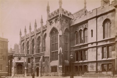 Pohlednice s exteriérem Inner Temple Hall od English Photographer