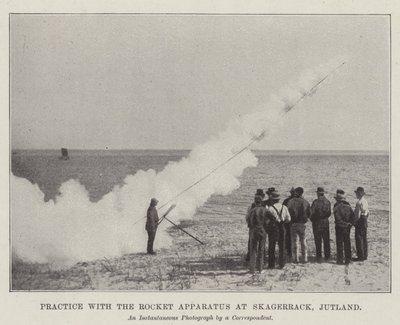 Cvičte s raketovým zařízením ve Skagerracku v Jutsku od English Photographer