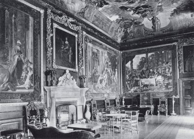 Komnata přítomnosti, hrad Windsor (černobílá fotografie) od English Photographer