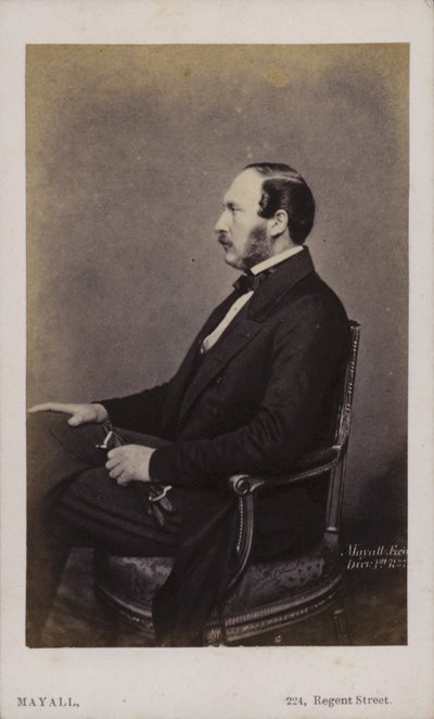 Princ Albert (sépiová fotografie) od English Photographer