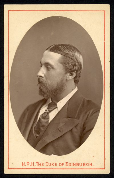 Prince Alfred, vévoda z Edinburghu od English Photographer