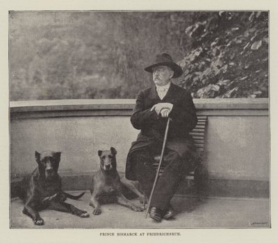 Princ Bismarck ve Friedrichsruhu od English Photographer