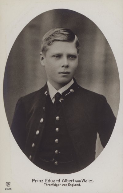 Princ Edward Albert z Walesu (čb fotografie) od English Photographer