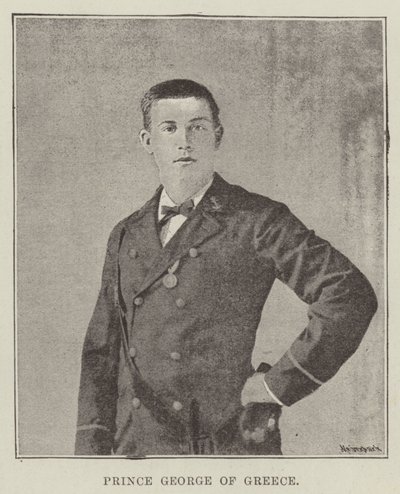 Řecký princ George od English Photographer