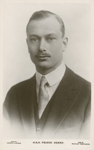 Princ Henry, vévoda z Gloucesteru (černobílá fotografie) od English Photographer