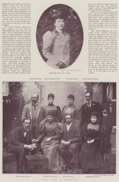 princezna Maud z Walesu od English Photographer