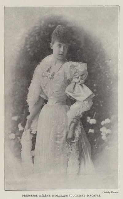 Princezna Helene z Orleans (vévodkyně z Aosty) od English Photographer