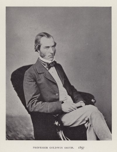 Profesor Goldwin Smith, 1857 od English Photographer
