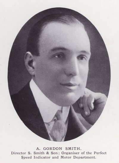 Prominent Men of London: A Gordon Smith (č/b foto) od English Photographer
