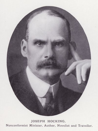Významní muži Londýna: Joseph Hocking (č/b foto) od English Photographer