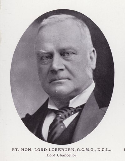 Prominent Men of London: Rt Hon Lord Loreburn (č/b foto) od English Photographer