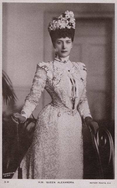 Královna Alexandra (čb fotografie) od English Photographer