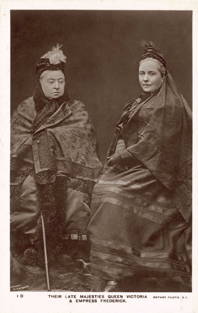 Královna Viktorie, císařovna Frederick od English Photographer