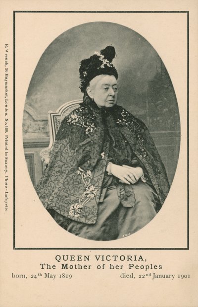 Královna Viktorie, matka svých národů od English Photographer