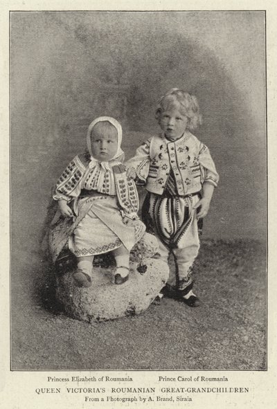 Rumunská pravnoučata královny Viktorie od English Photographer