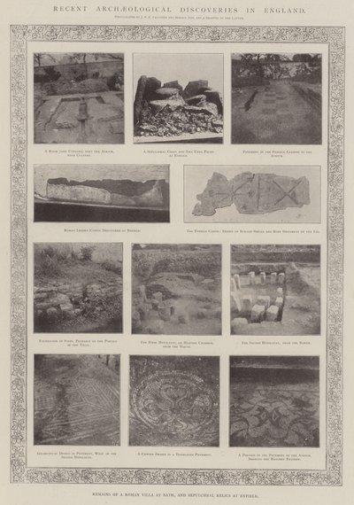 Nedávné archeologické objevy v Anglii od English Photographer