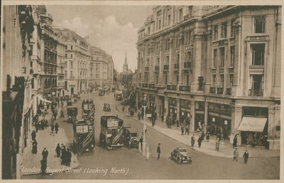 Regent Street, Londýn, při pohledu na sever od English Photographer