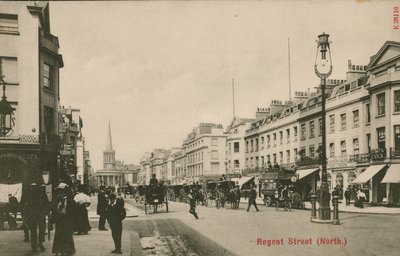 Regent Street, Londýn, sever od English Photographer