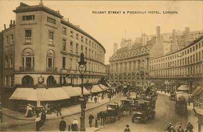Regent Street a Piccadilly Hotel, Londýn od English Photographer